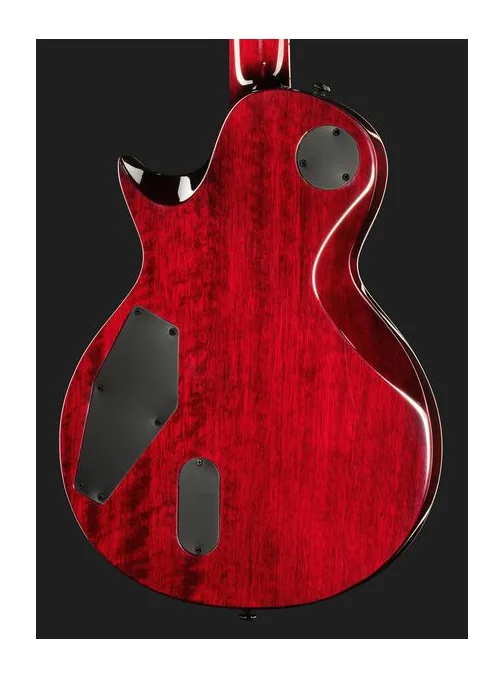 ESP LTD EC-1000 QM Black Cherry FL, selettore pickup e jack di uscita