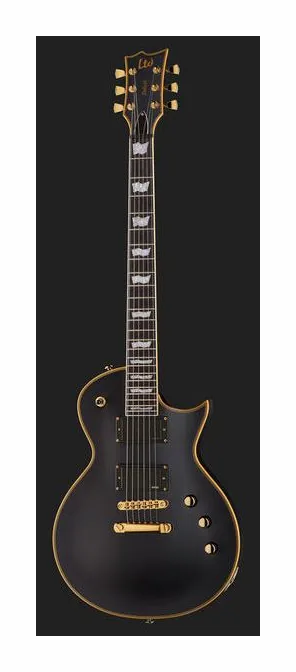 ESP LTD EC-1000 Vintage Black, selettore pickup e jack di uscita
