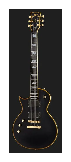 ESP LTD EC1000 Vintage BK EMG LH, manico e tastiera visti di lato