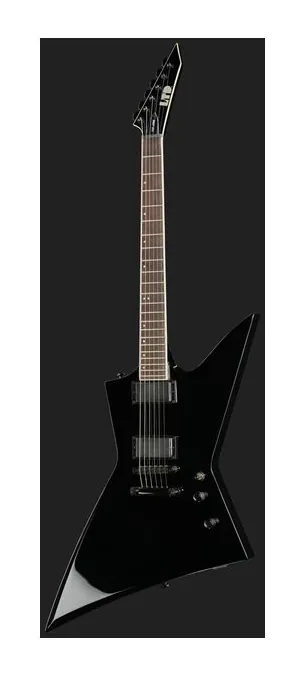 ESP LTD EXL-200 Black, paletta con meccaniche e logo