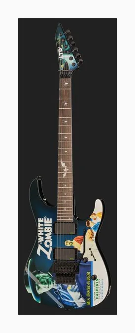 ESP LTD KH WZ, vista posteriore del corpo