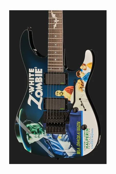 ESP LTD KH WZ, vista posteriore del corpo