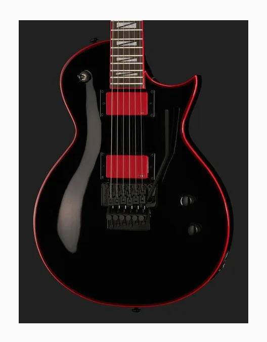 ESP LTD GH 600 BLK, paletta con meccaniche e logo