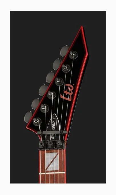 ESP LTD GH-SV-200 BLK, manico e tastiera visti di lato
