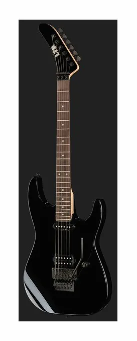 ESP LTD GL-200K Black, capotasto e prime posizioni della tastiera