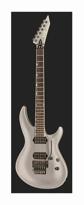 ESP LTD H3-1000FR Metallic Silver, paletta con meccaniche e logo