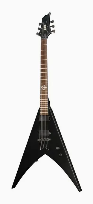 ESP LTD HEX-200 Nergal BLKS in primo piano frontale