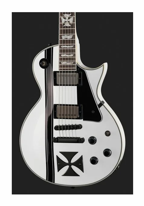 ESP LTD Iron Cross SW, capotasto e prime posizioni della tastiera