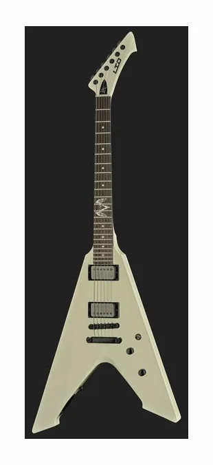 ESP LTD James Hetfield Vulture OW, capotasto e prime posizioni della tastiera