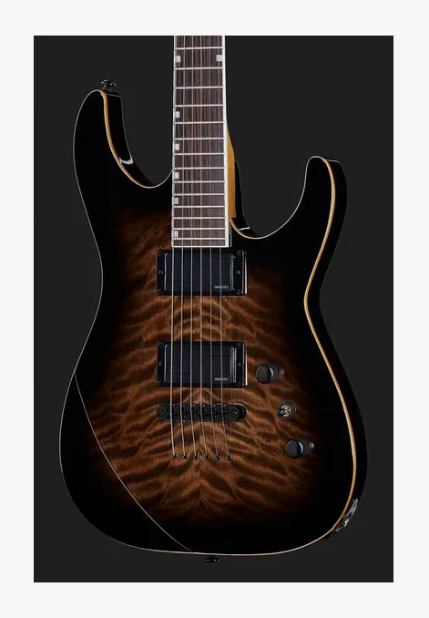 ESP LTD JM-II Josh Middleton BSB, pickup e manopole dei controlli