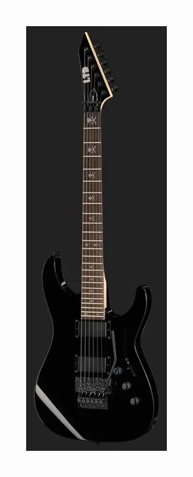 ESP LTD KH-202 BLK Kirk Hammett, selettore pickup e jack di uscita