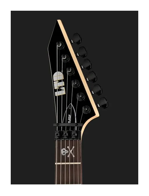 ESP LTD KH-202 BLK Kirk Hammett, vista posteriore del corpo