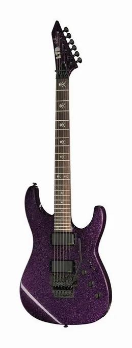 ESP LTD KH 602 PSP inquadrato di fronte su sfondo neutro