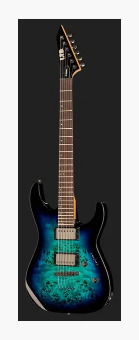 ESP LTD M-200DX NT BLB, capotasto e prime posizioni della tastiera