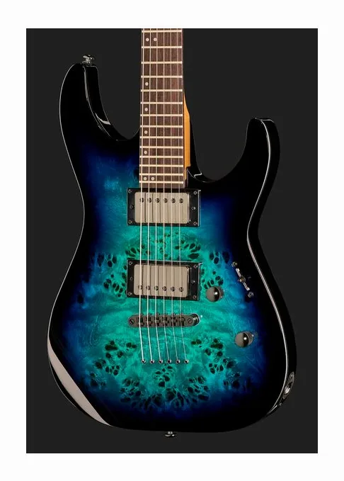 ESP LTD M-200DX NT BLB, vista posteriore del corpo