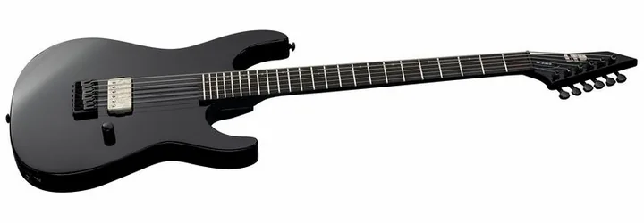 ESP LTD M-201 Baritone HT BK, profilo laterale del corpo