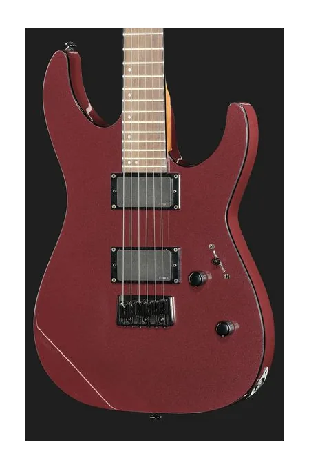 ESP LTD M-400HT SM, corpo e verniciatura in primo piano