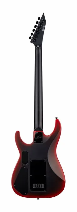 ESP LTD M-6B ET Black Metal II, capotasto e prime posizioni della tastiera