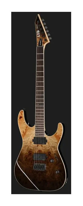 ESP LTD M-1000HT BP Black Fade, capotasto e prime posizioni della tastiera