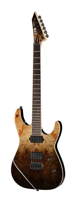 ESP LTD M-1000HT BP Black Fade fotografato frontalmente