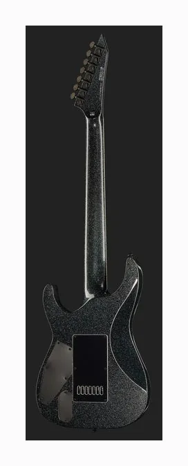 ESP LTD M-1007B ET Granite Sparkle, corpo e verniciatura in primo piano