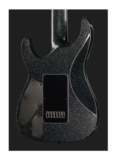 ESP LTD M-1007B ET Granite Sparkle, profilo laterale del corpo
