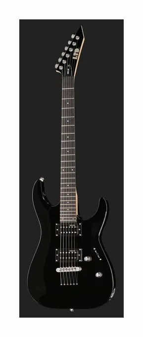 ESP LTD MH-10 Black, capotasto e prime posizioni della tastiera