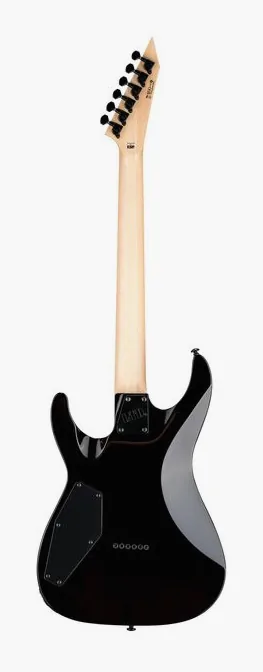 ESP LTD MH-200HT QM BS, paletta con meccaniche e logo