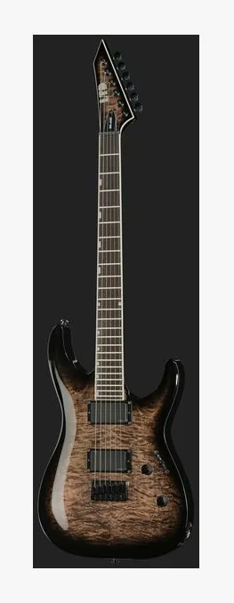 ESP LTD MH-400HT QM STB, vista posteriore del corpo