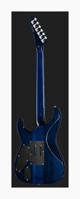 ESP LTD MH-1000 Black Ocean, profilo laterale del corpo
