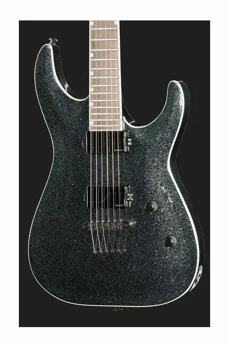 ESP LTD MH-1000NT GS, curve del body viste dall'alto