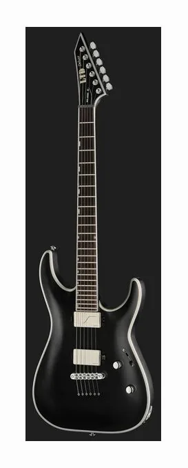 ESP LTD MH-1000NT BB BLK, selettore pickup e jack di uscita
