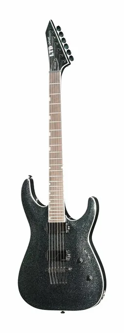 ESP LTD MH-1000NT GS fotografato frontalmente