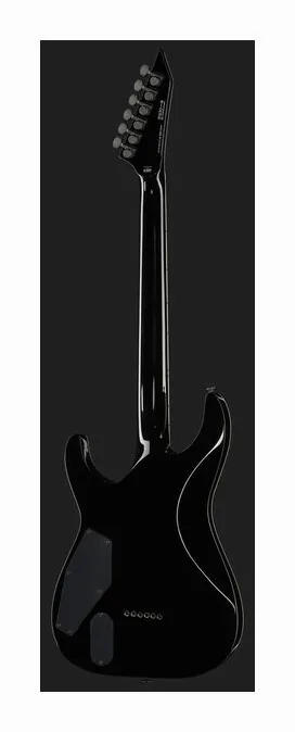 ESP LTD MH1000 NT FM Charcoal, vista posteriore del corpo
