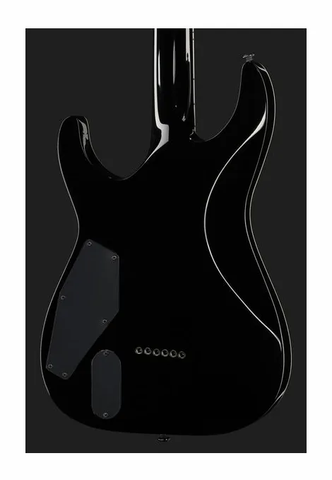 ESP LTD MH1000 NT FM Charcoal, selettore pickup e jack di uscita