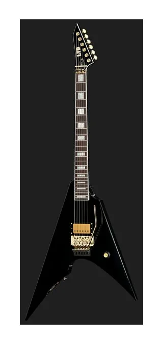 ESP LTD MSV-1 BLK Mike Schleibaum, manico e tastiera visti di lato