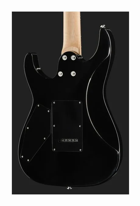 ESP LTD MT-130 BLK, manico e tastiera visti di lato
