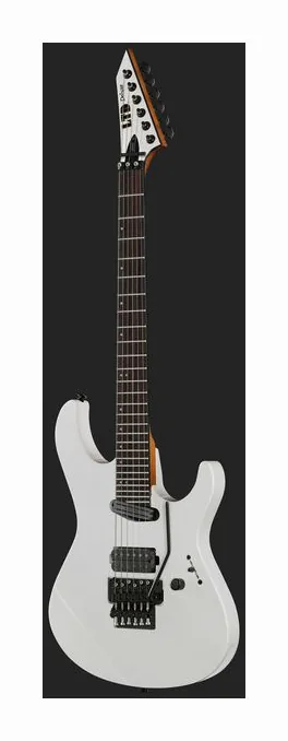ESP LTD MV-1000 Maverick PW, corpo e verniciatura in primo piano