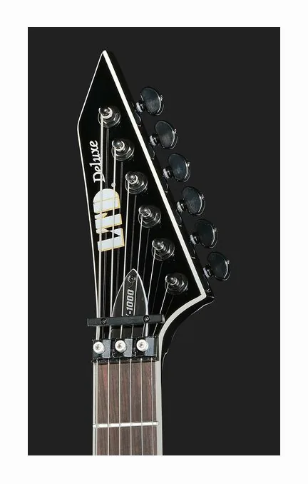 ESP LTD NV-1000 Black, pickup e manopole dei controlli