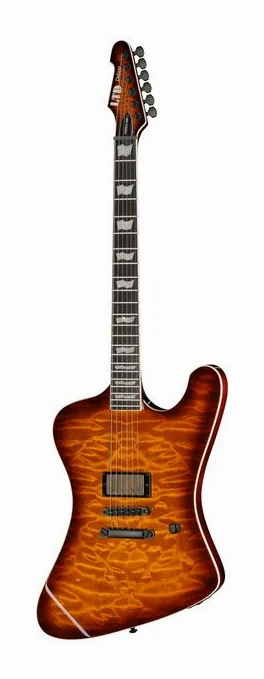 ESP LTD Phoenix QM Tobacco Burst visto di fronte