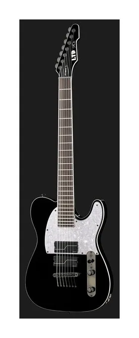 ESP LTD SCT607 Baritone Black, selettore pickup e jack di uscita