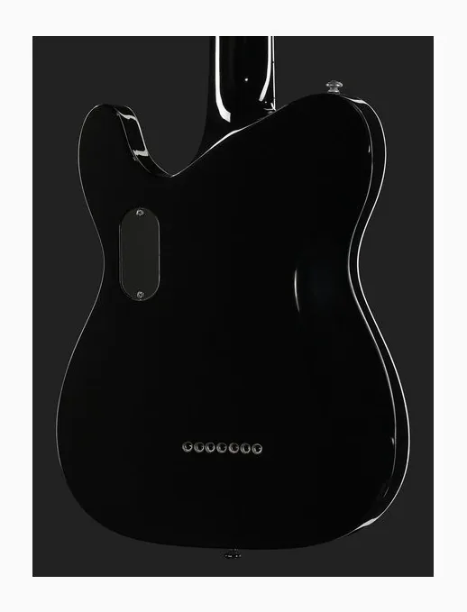 ESP LTD SCT607 Baritone Black, curve del body viste dall'alto