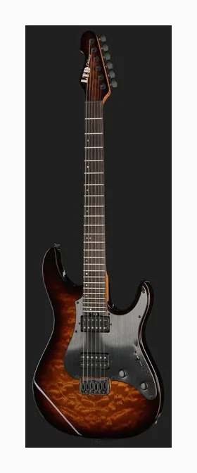 ESP LTD SN-1000HT QM DBSB, vista posteriore del corpo