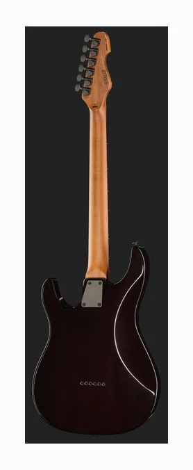 ESP LTD SN-1000HT QM DBSB, manico e tastiera visti di lato