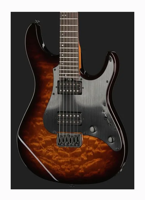 ESP LTD SN-1000HT QM DBSB, profilo laterale del corpo