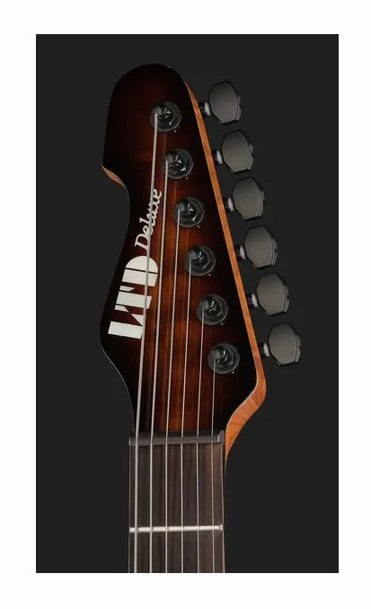 ESP LTD SN-1000HT QM DBSB, corpo e verniciatura in primo piano