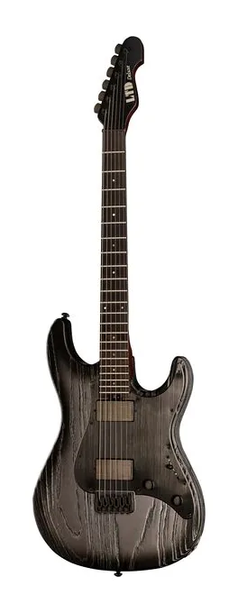 ESP LTD SN-1000 HT Silver Blast in primo piano frontale