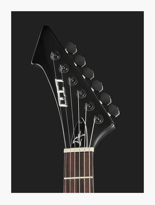 ESP LTD Snakebyte LH BKLS, ponte e meccaniche di intonazione