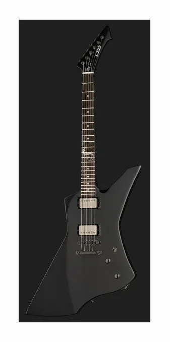 ESP LTD Snakebyte BKLS, curve del body viste dall'alto