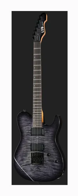 ESP LTD TH-1000 ET FM STBSB, curve del body viste dall'alto